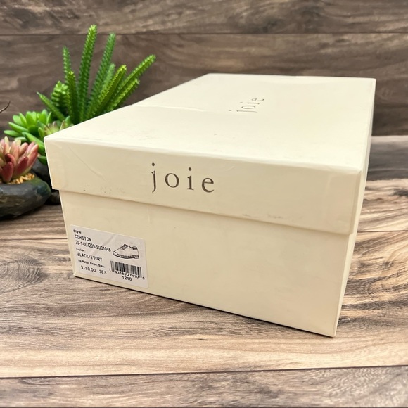 NIB Joie Corston Striped Espadrille Oxford Loafer Flats Sneaker 38.5 - Picture 11 of 12